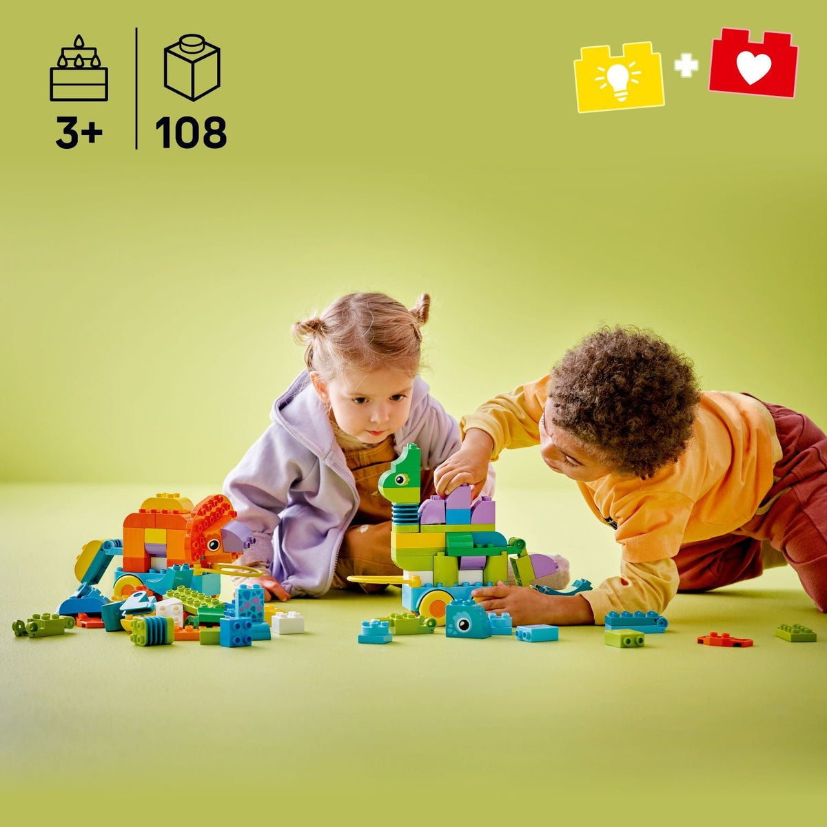 LEGO DUPLO: 3in1 Dinosaurs on Wheels