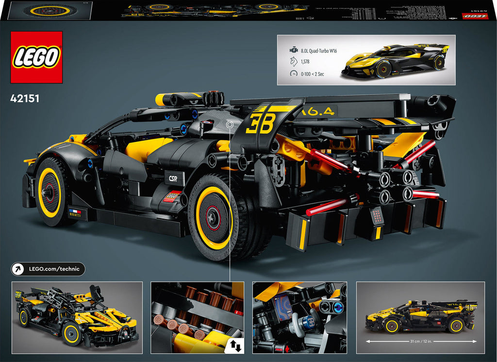 LEGO® Technic: Bugatti Bolide Model Car